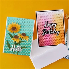 Simon Hurley by Spellbinders - Cascading Coneflowers I want it All Bundle 